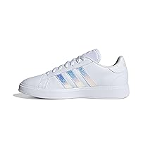 adidas Donna Grand Court Base 2.0 Shoes, Cloud white, Cloud white, clear pink, 39 1, 3 EU