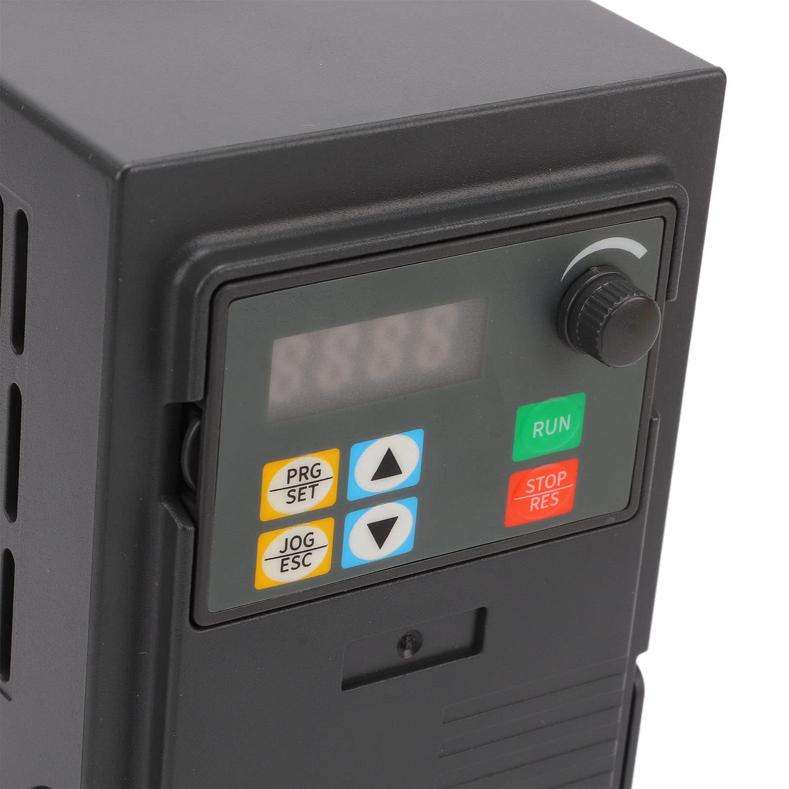 Jiawu Convertitore Vettoriale con Ingresso Trifase 380-440 V a Frequenza Variabile da 2,2 KW con, Display Digitale e unità di Frenatura Integrata