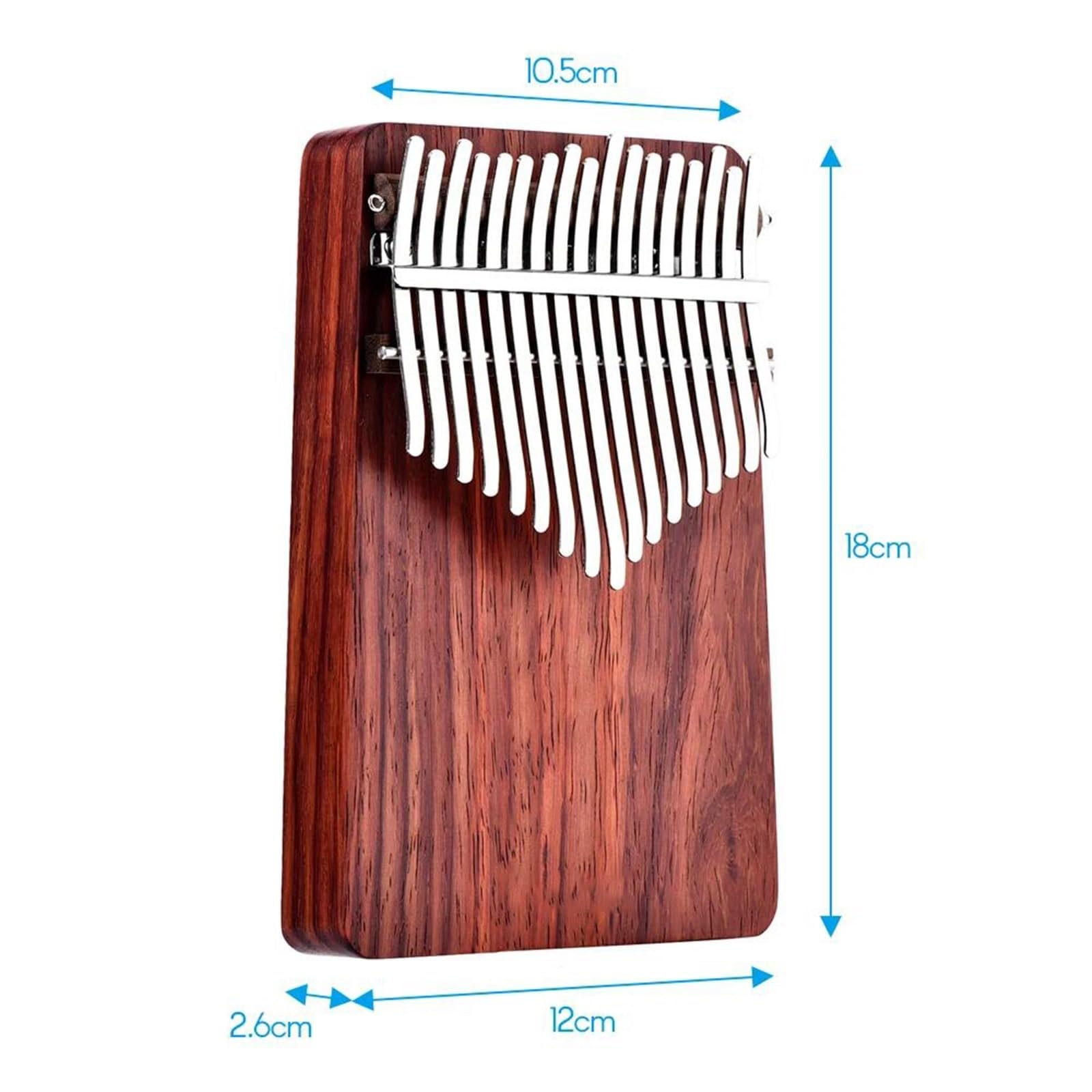 Fortepian Na Kciuk 17-klawiszowy Przenośny Fortepian Kalimba Matetial Z Torbą Naklejki Na Książki Muzyczne Tuning Pickup