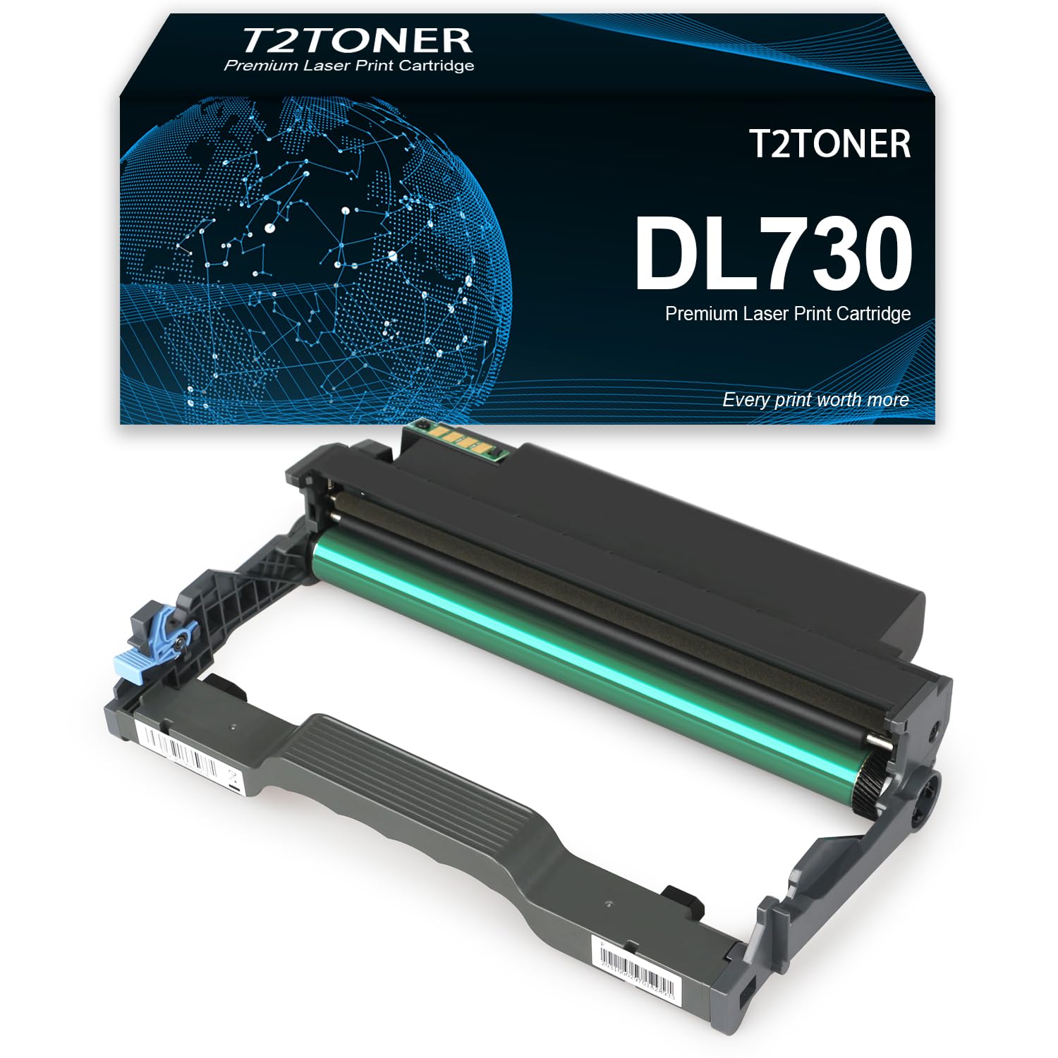 DL-730 Drum Unit DL730 Drum Cartridge 12 500 Pages Use (1 Pack)
