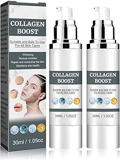 collagen serum for face, collagen boost anti-aging serum, Hyaluronic acid Face serum, Anti Aging Face Cream Skincare For Face Serum To Boost Collagen Skin Care small gifts for women 2PCS