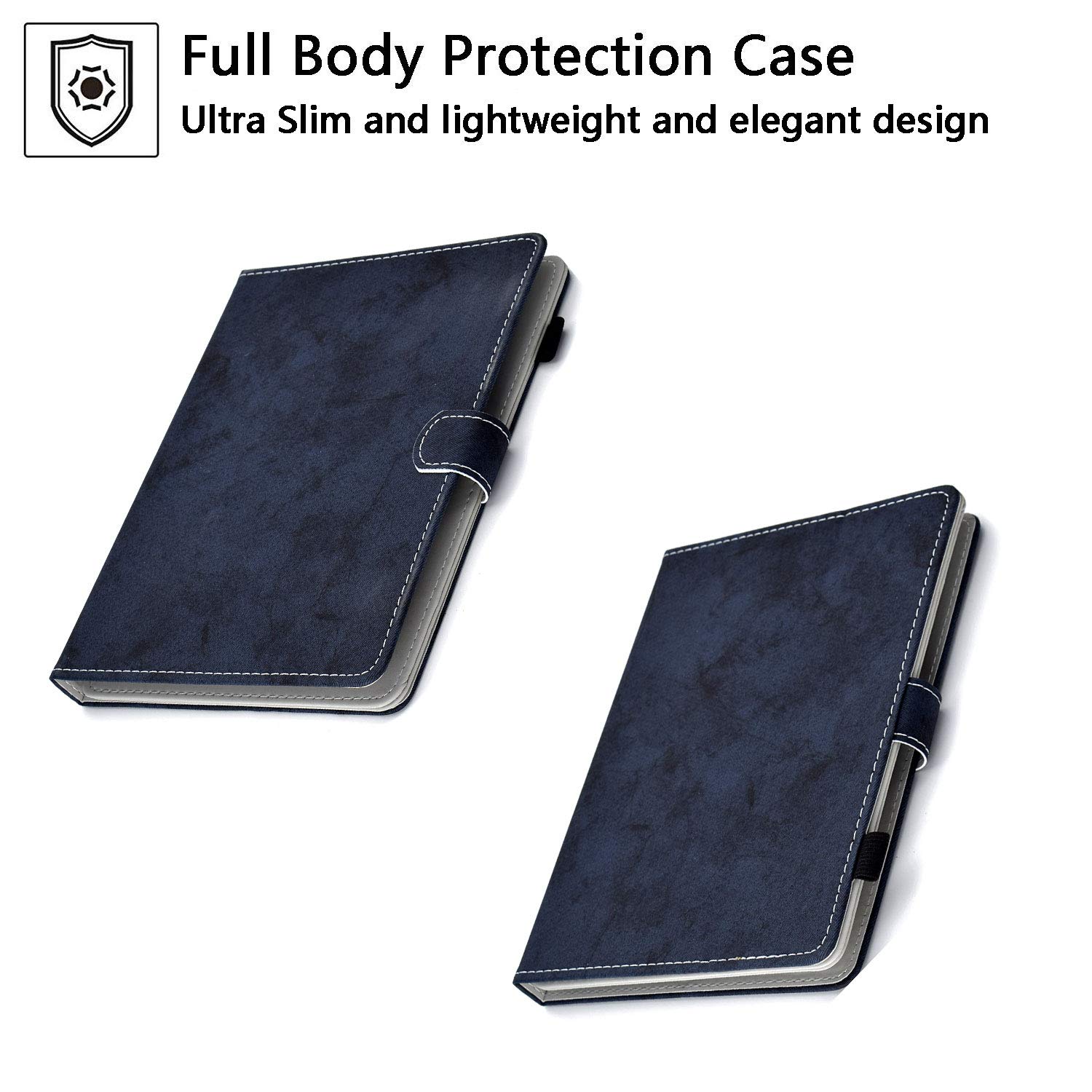 WDSUN Case For 9 To 10.5 Inch Tablet, Folio Protective Cover For YOTOPT 10.1 Inch, Huawei MediaPad T3 T5 10, Samsung Tab A 10.1/Tab E 9.6, Asus ZenPad 10, Lenovo TB-X103F, Monkey - View #8
