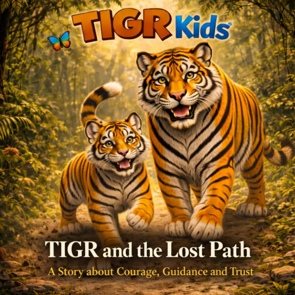TIGR and the Lost Path: A Story about Courage, Guidance and Trust (TIGR Kids™ Adventure Series)