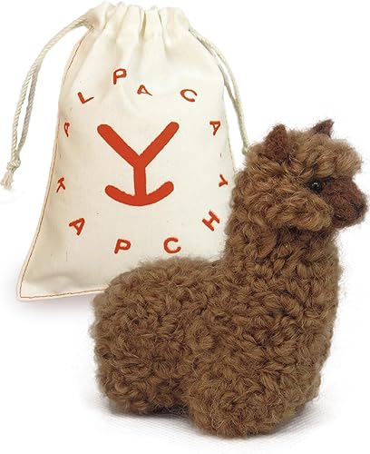 Miniatura 7 de Felted Alpaca Ornament made 100% of Baby Alpaca Wool  Handcrafted Lifelike Animal Figure  Handmade Alpaca Decoration crafted by Peruvian Artisans