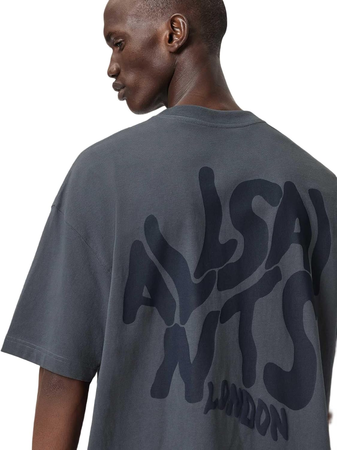 Allsaints Mens Orlando Ss Crew - Image 4