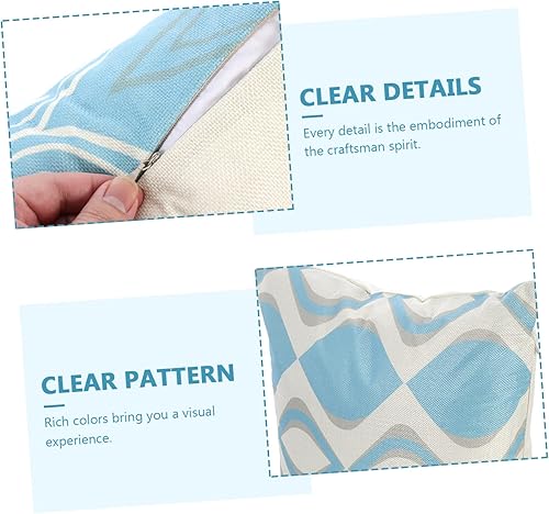 Miniatura 3 de Homoyoyo 12 Pcs Pillow Case Home Pillow Cover Cojines para White Pillows Modern Pillows Case Pillowcase Decor Outdoor Pillows Cover Farmhouse