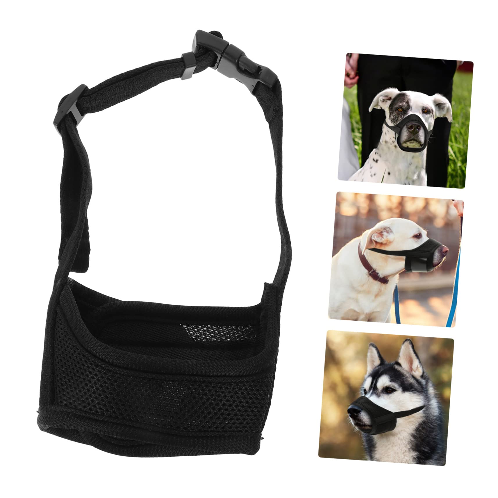POPETPOP Lot de 5 Muselières Respirantes Et Confortables pour Chiens de Taille