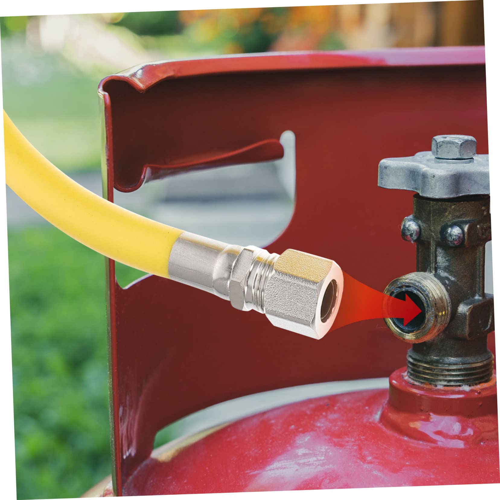 1,9 Cm Erdgasschlauch 9 M Mit Messing-Schnellverbindungen – Flexibel & Robust Für Generator & Grill