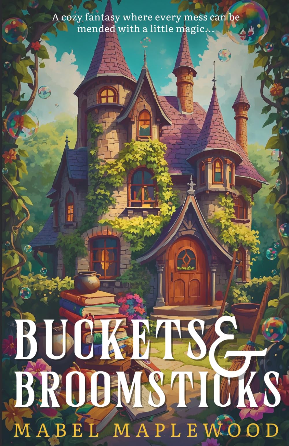 Buckets & Broomsticks: A cozy fantasy where every mess can be mended with a little magic...