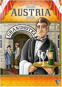 Lookout Games Grand Austria Hotel Board Game | Action Drafting Strategy Game for Adults and Kids | Ages 12+ | 2-4 Players | Average Playtime 60-120 Minutes | Made by Lookout Games