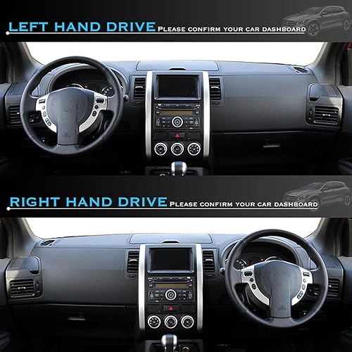 Miniatura 3 de BORATO Cubierta del tablero de instrumentos del automóvil, para Nissan X-Trail T31 2008-2012 X Trail XTrail