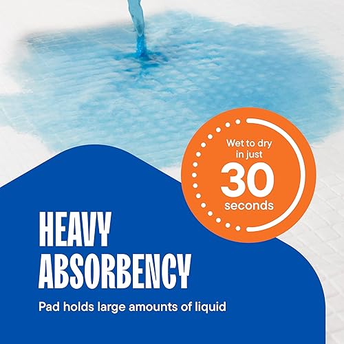 Miniatura 2 de Almohadillas desechables para entrenamiento de mascotas de 17 x 24 pulgadas, 300 unidades, almohadillas desechables para entrenamiento de mascotas,