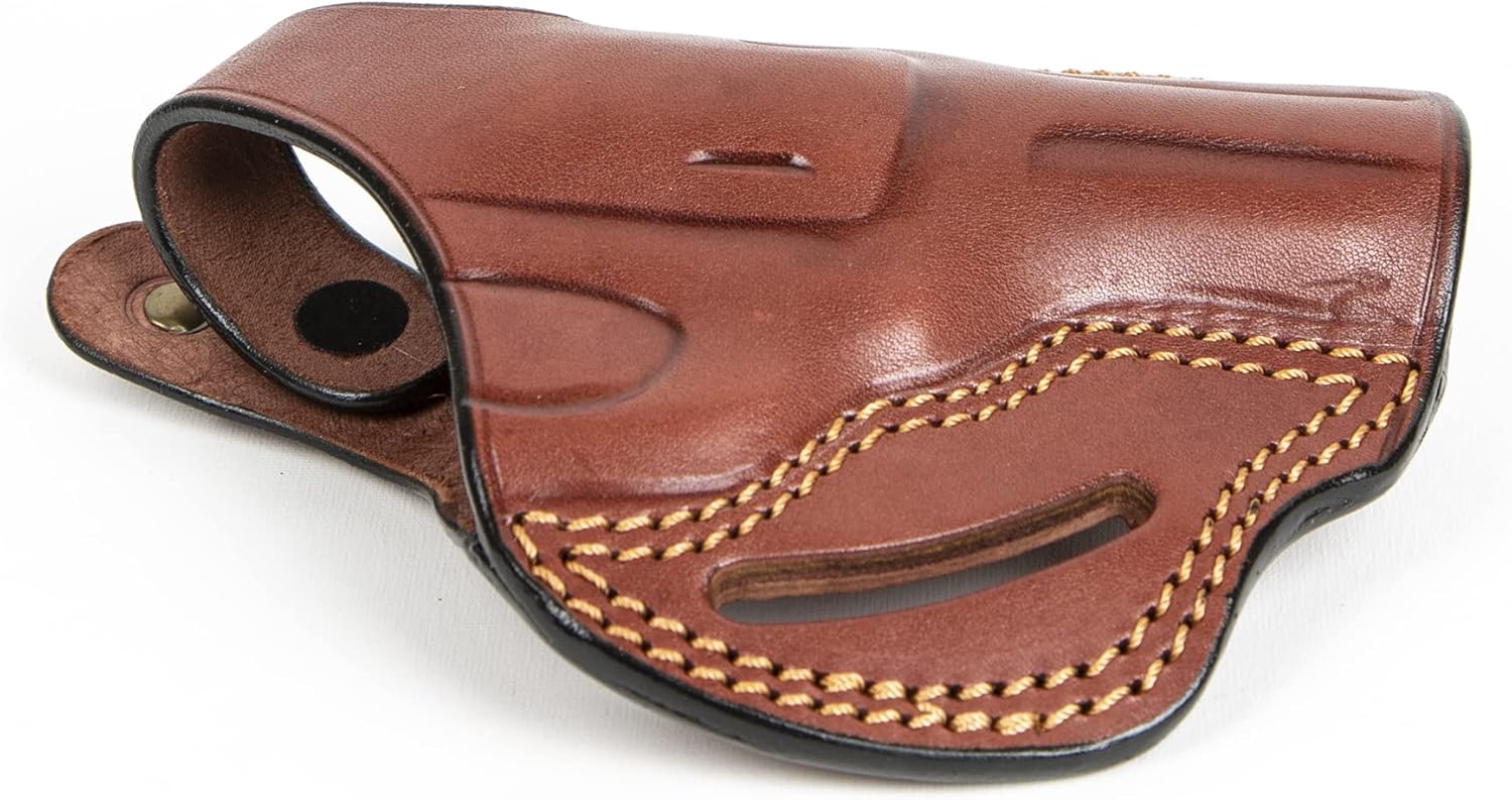 EDS Holster for Charter Arms Pittbull Series Revolver 2.5 inch OWB Leather Gun Holster