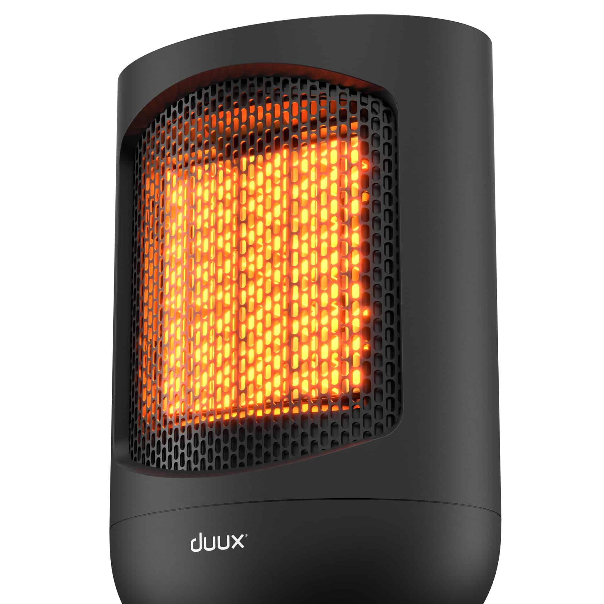 Duux Zone ceramiczny grzejnik elektryczny, 1500 W, 3-stopniowy termowentylator, termostat i oscylacja, certyfikat IP21, czarny