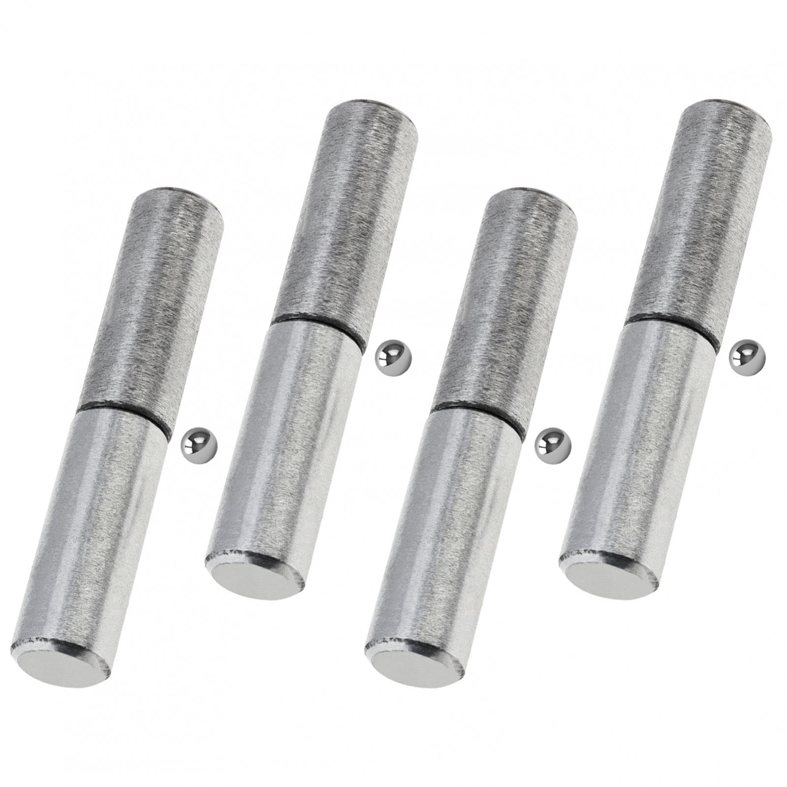 Charnières à barillet avec 4 billes de roulement acier robuste