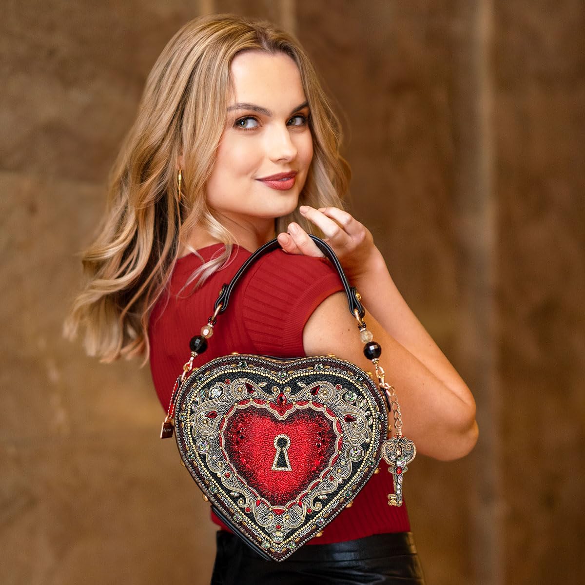 Mary Frances Embrace Top Handle Bag, Multi