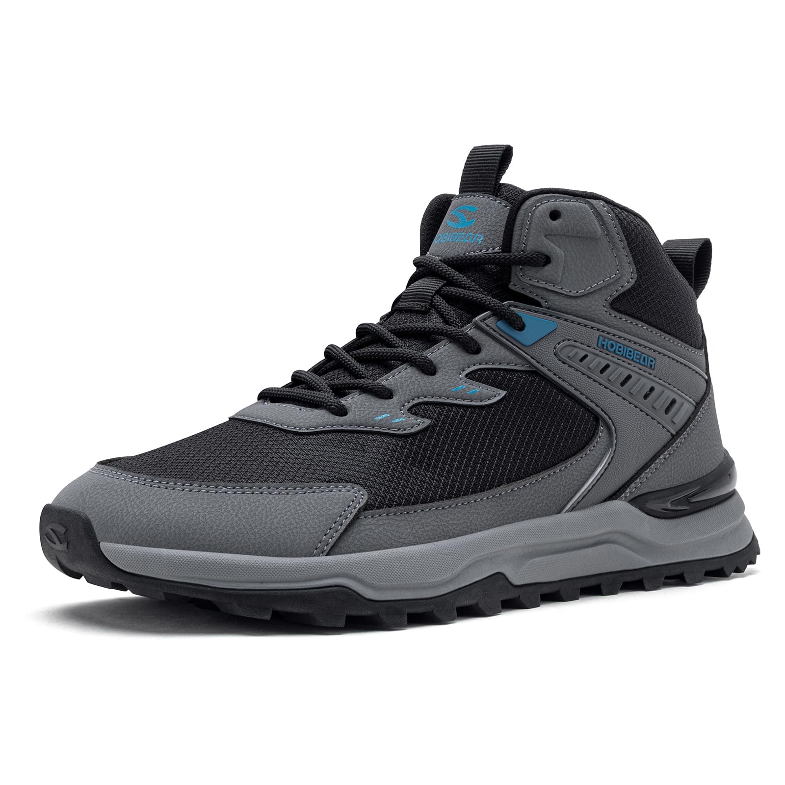 HOBIBEAR Scarpe da uomo a piedi nudi con punta larga per trail running