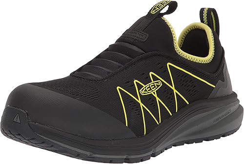 KEEN Utility Vista Energy Shift - Zapatos de trabajo industriales sin cordones para hombre
