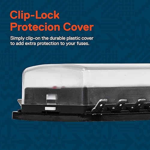 Miniatura 3 de Caja de fusibles con iluminación LED de 6 vías con cubierta, OLS PSZACCEPS051H