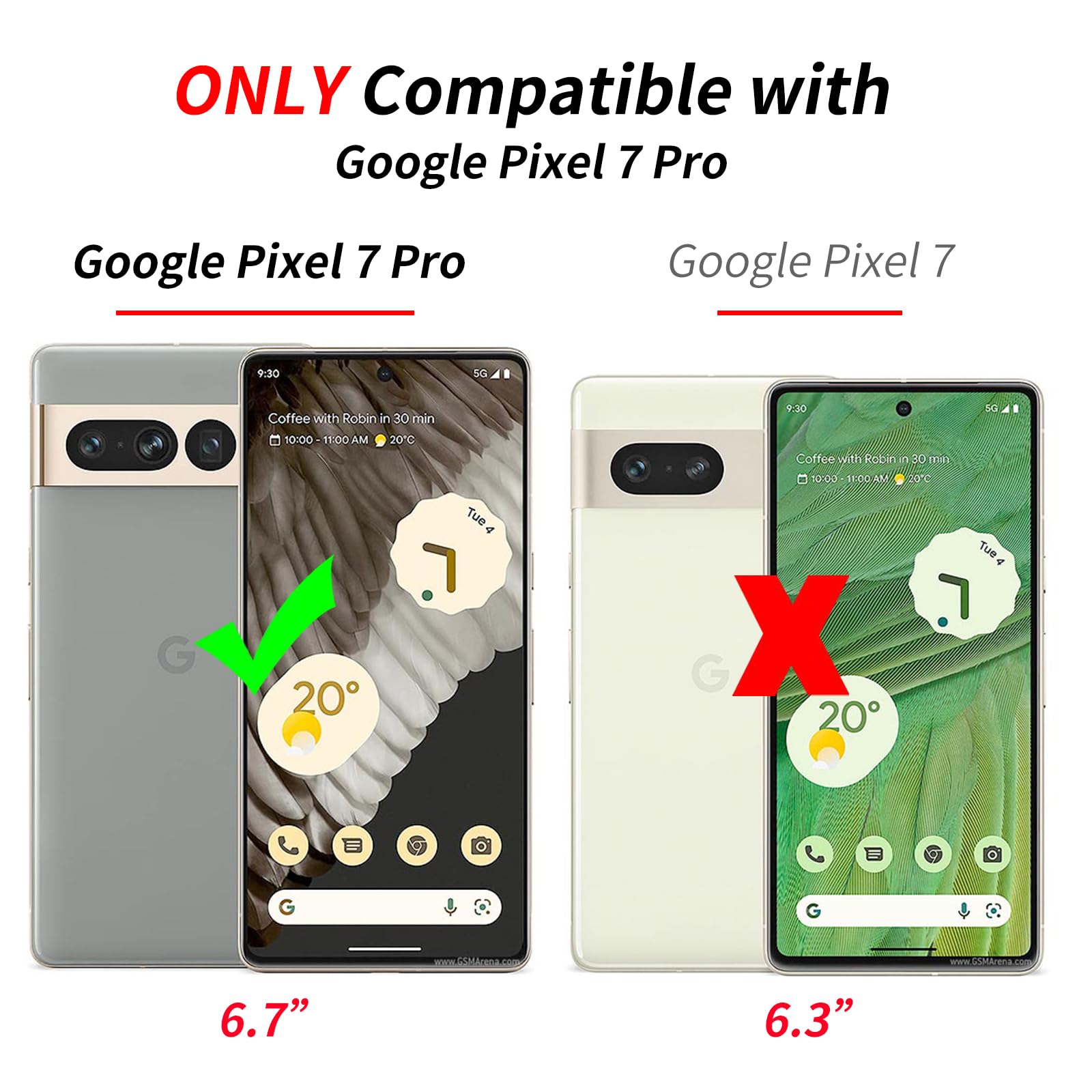 Rossy Funda Tipo Cartera Para Pixel 7 Con Tarjetero - Patrón De Bandera De Girasol De Piel Sintética Con Cierre Magnético Para 6.7 Pulgadas 2021