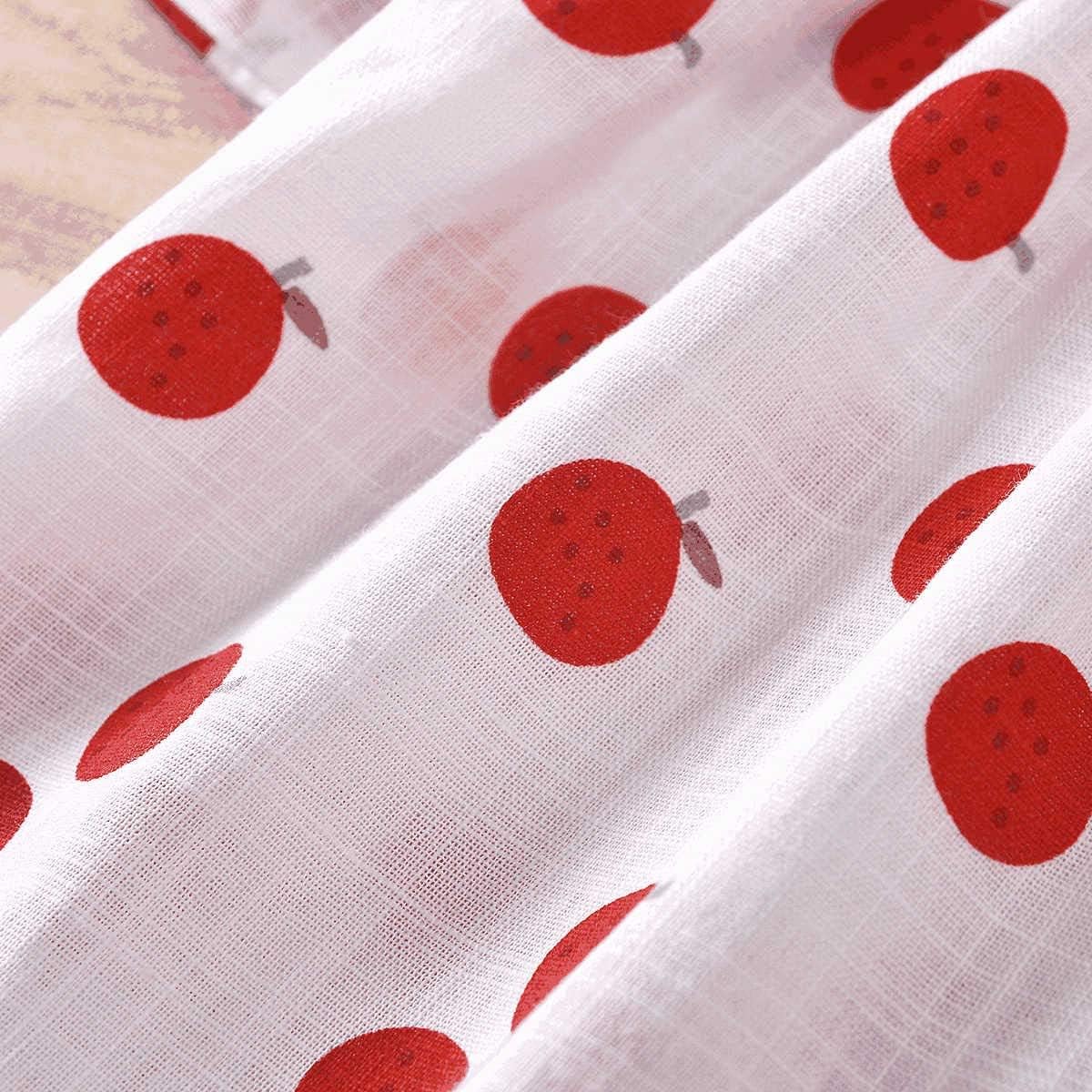 Hipea Toddler Baby Girls Summer Clothes Outfits Ruffle Camisole Spot Dot Tops and Casual Shorts Newborn Girl Clothing - Image 4