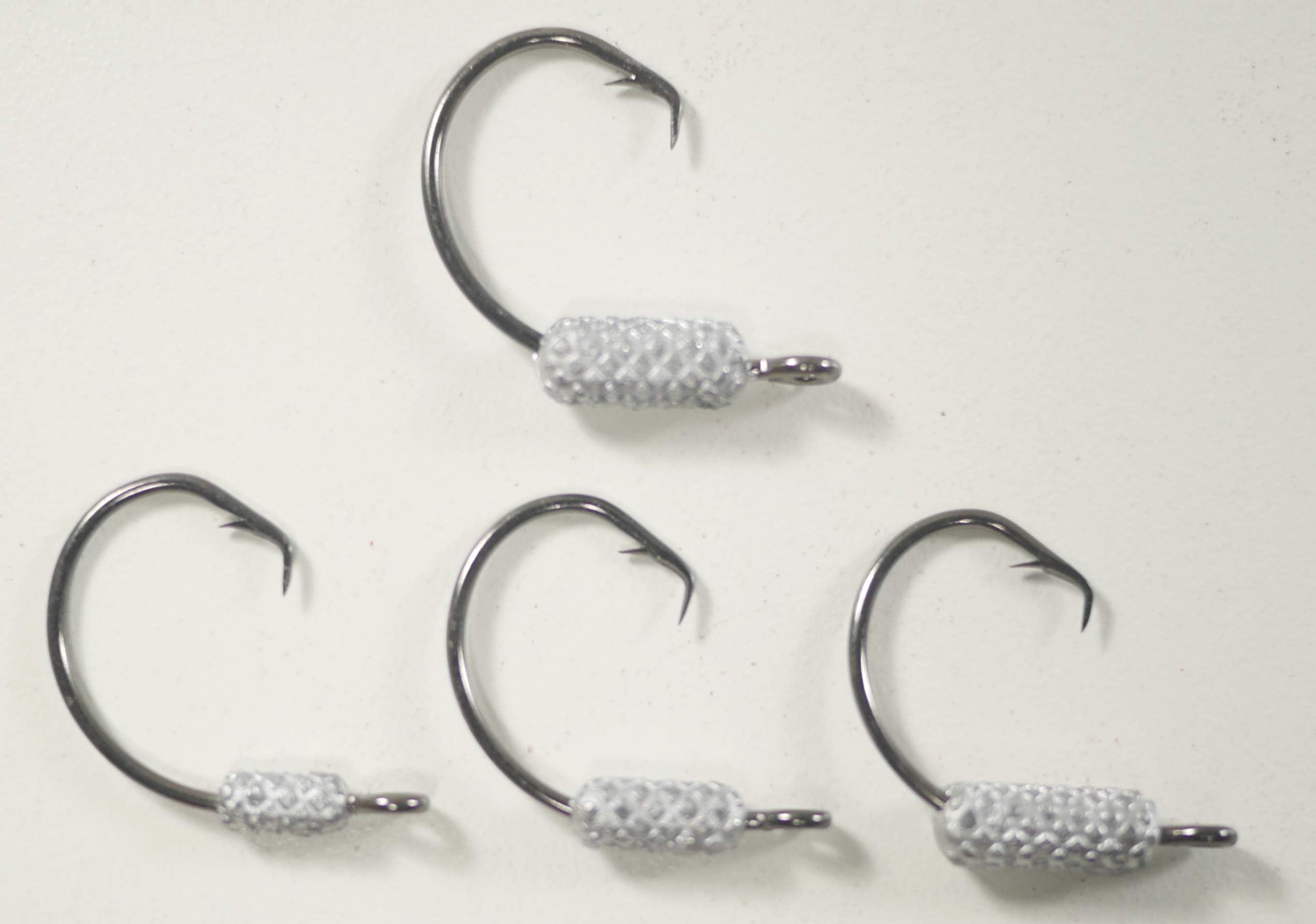 Yellowtail Snapper Weighted Circle Hook Jig - Mixed (4/0 - 1/32, 1/16, 1/8 oz & 5/0 - 1/8 oz) - 25 Pack