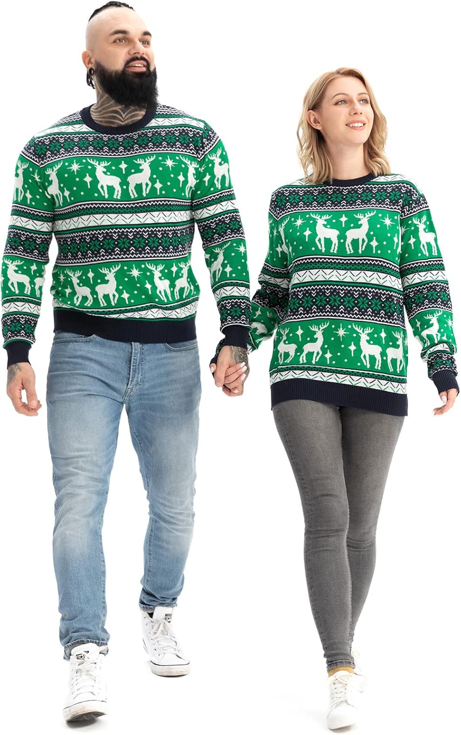 Ugly Christmas Sweater for Men, Hooded Unisex Women Xmas Hoodie Pullover for Party Festive Party - Image 4