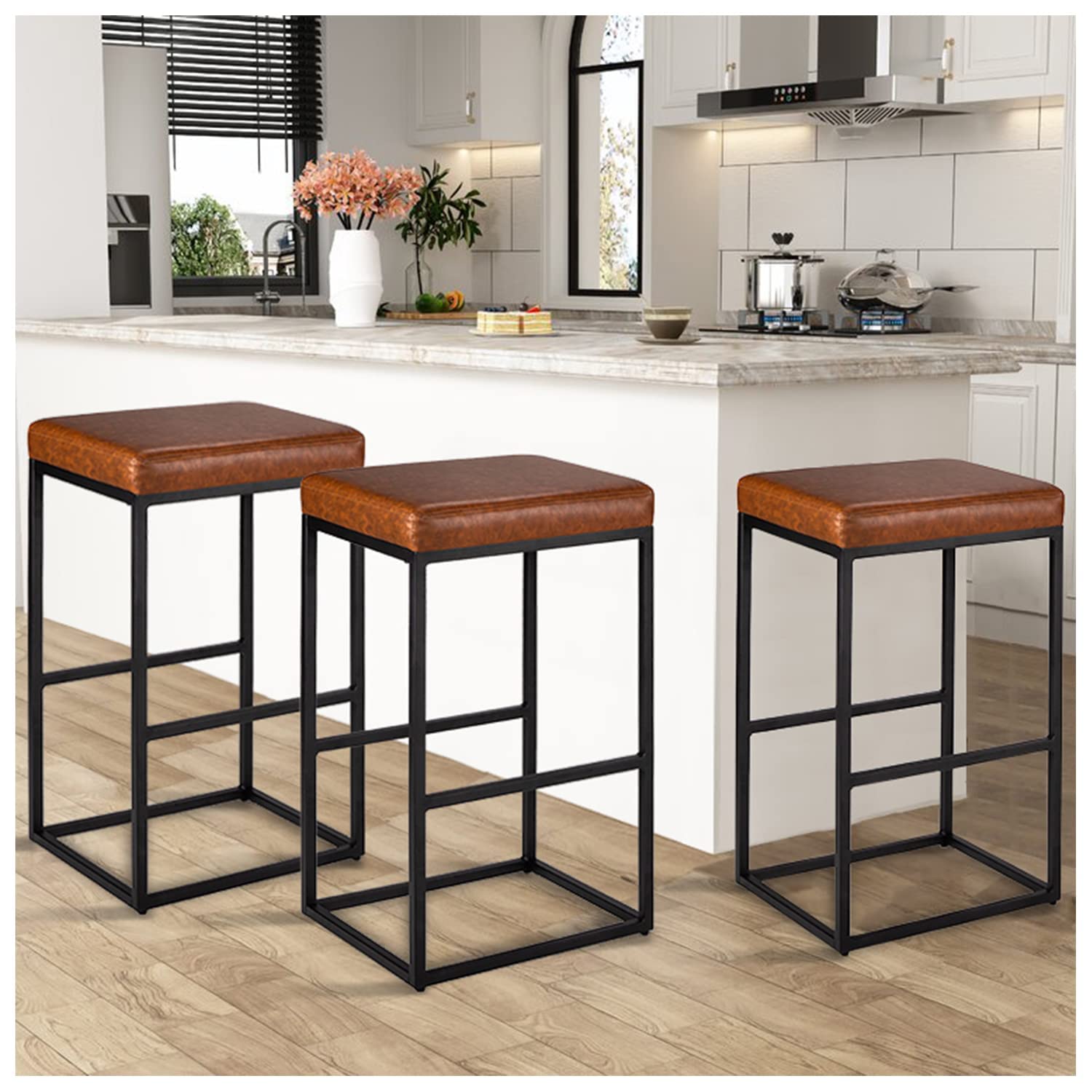 Heugah Counter Height Bar Stools 30 Inch Bar Height Stools