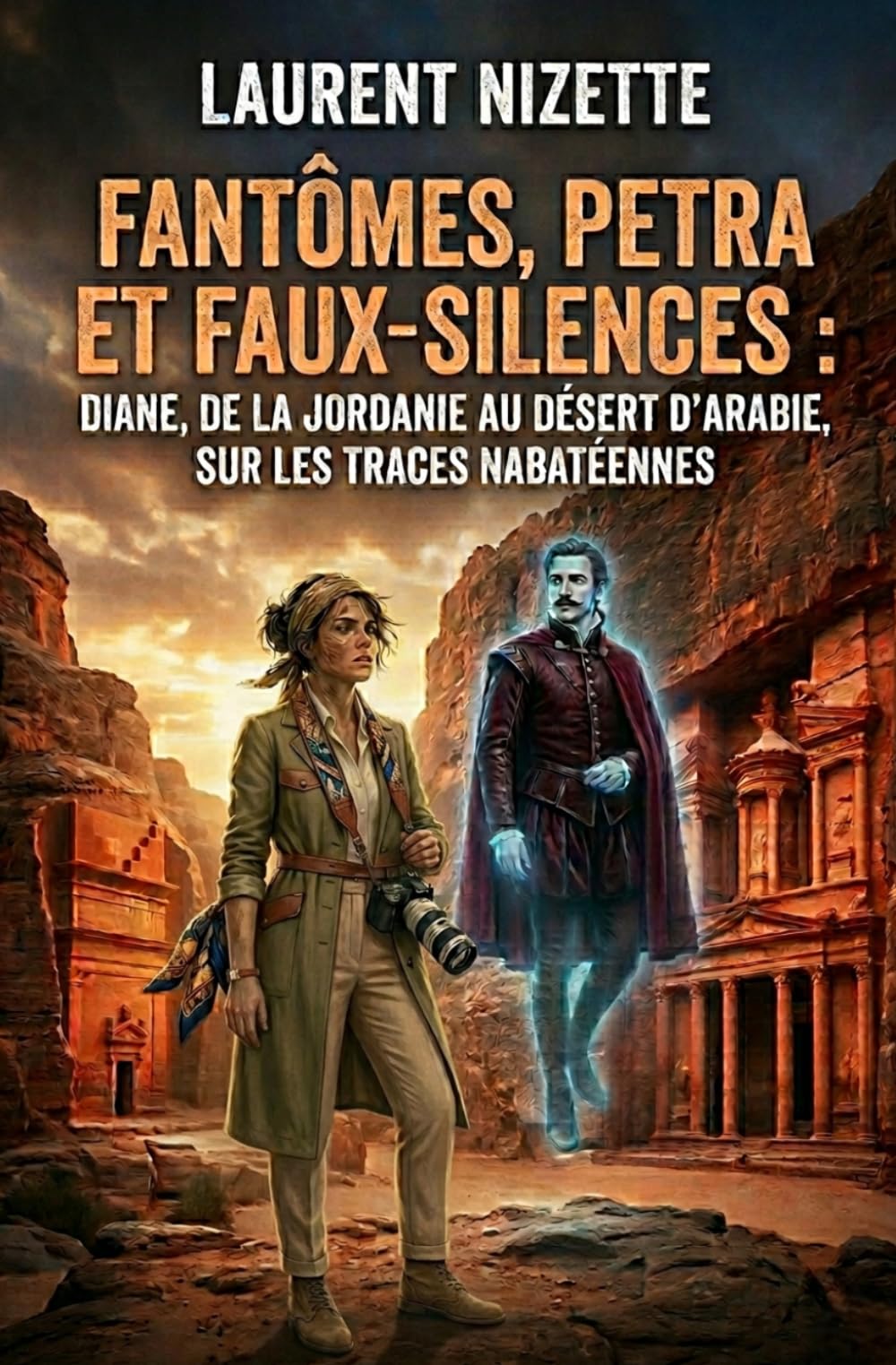 Fantômes, Petra et Faux‑Silences: Diane, de la Jordanie au désert d’Arabie; un roman de l’ombre, de la mémoire et du silence (Les enquêtes de Diane)