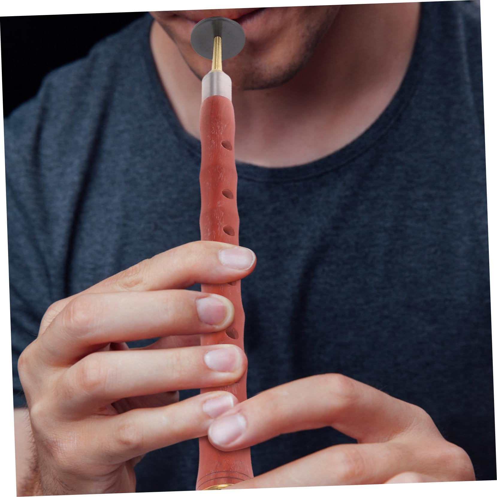 Generic Suona Cinese in Palissandro Rosso Per Principianti Strumento Musicale a Fiato Leggero e Portatile Suono Naturale e Bello Realizzato a Mano Buona Esperienza