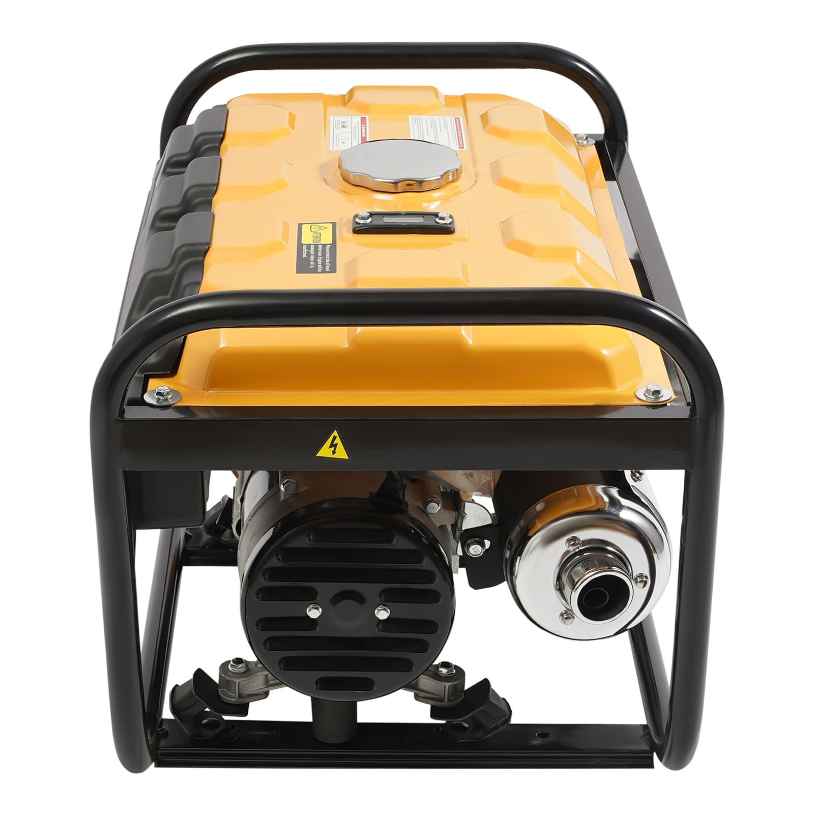 Inwerterowy generator prądu 2000 W, maksymalna moc 6,5 KM, 4-suwowy generator benzynowy 230 V, generator prądu na benzynę, awaryjny agregat prądu, przenośny generator, zabezpieczenie przed brakiem