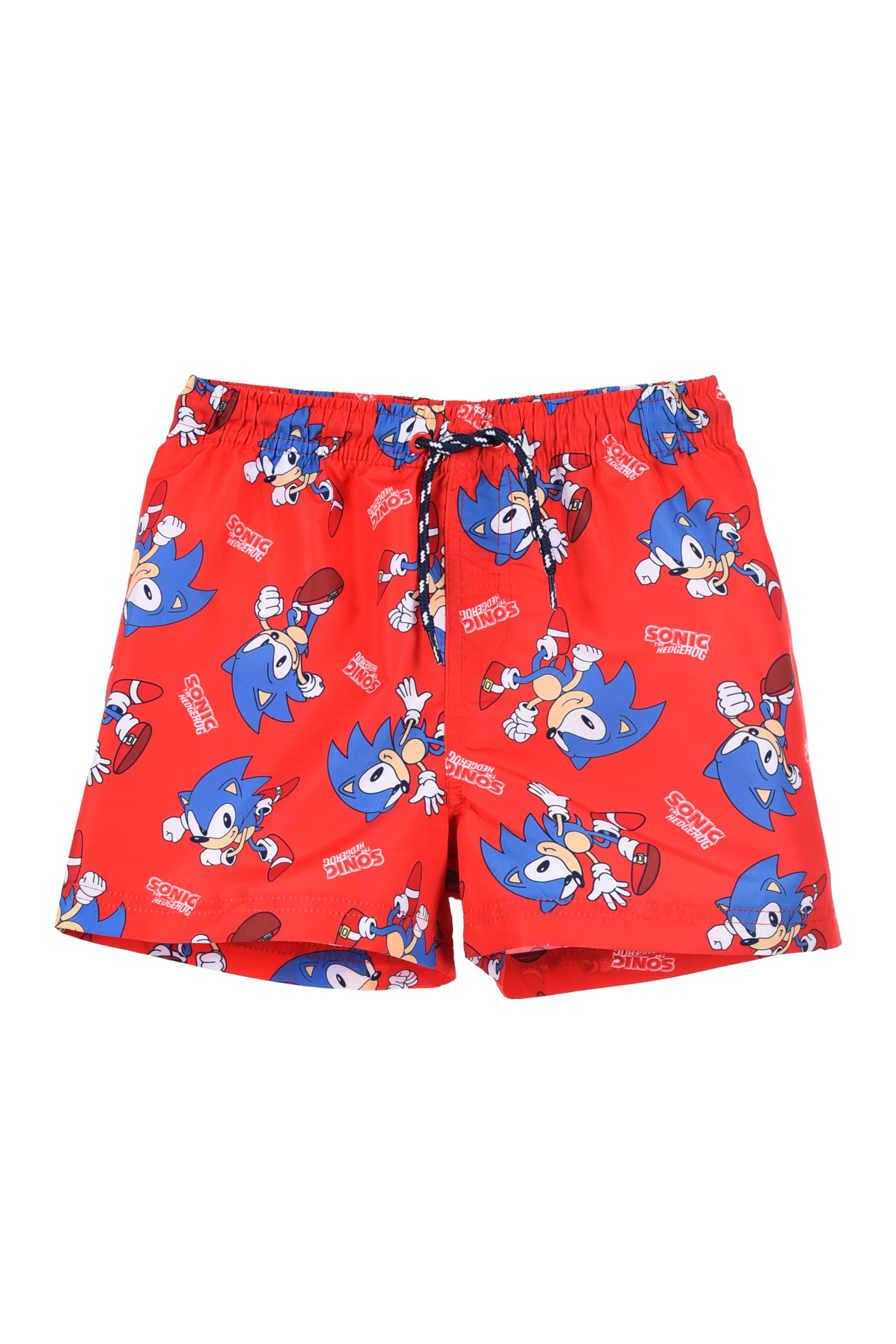 Sonic The Hedgehog Bermuda per Ragazzi, Pantaloncini da Bagno Estivi, Costumi da Bagno per Bambino, Taglie 4 a 10 Anni
