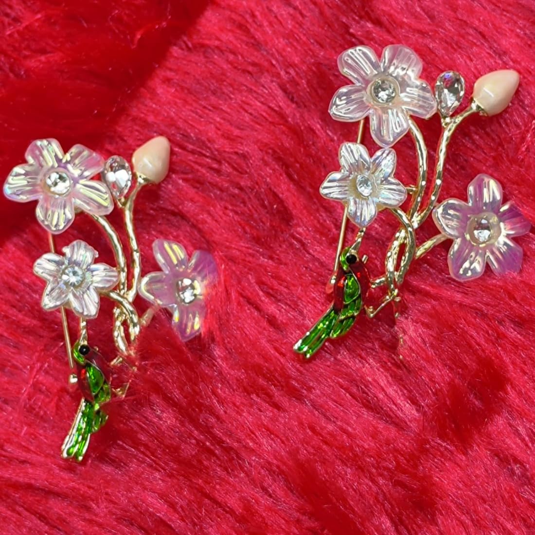 Sharanya Fashions| Brooch Pin for Women, Saree Pins for Women, Elegant Design Saree Pin for Pleats, Versatile for Shirts, Dresses and Hijab (pack of 2)-image-28