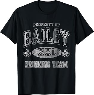 Bailey Irish Drinking Team St Patricks Day Men Women T-Shirt