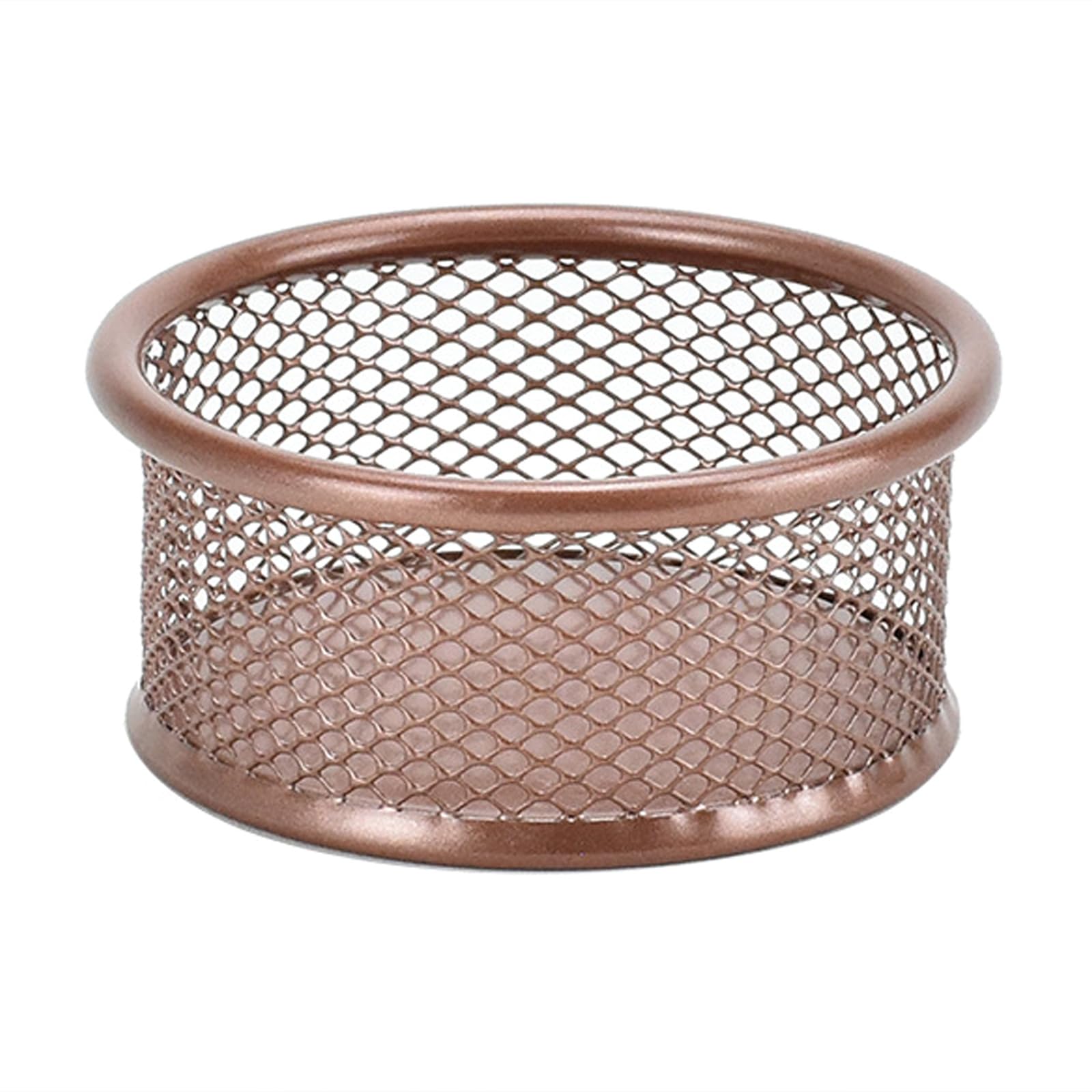 CRFFZ Desk Paperclip Organiser Push Pin Storage Box Ventilated Metal Pin Organiser Paper Clip Container for Supplies Multiunctional Clip Container