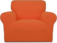 Vista 40 de Easy-Going Funda elástica para sofá de 1 pieza, cubierta de sofá, protector de muebles, suave con parte inferior elástica para niños, de poliéster