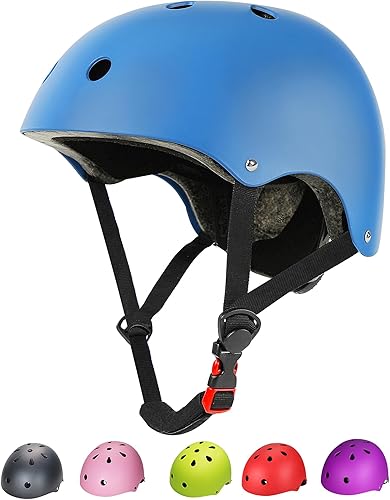 Casco de bicicleta para niños, cascos ajustables para niños de 2 a 8 años, 8 a 14 años, casco multideportivo para niños, para bicicletas, patinetas,