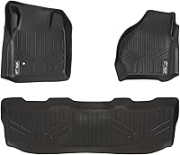 Vista 12 de MAXLINER - Juego de alfombrillas personalizadas de primera fila compatibles con Ford F-250 2017-2025