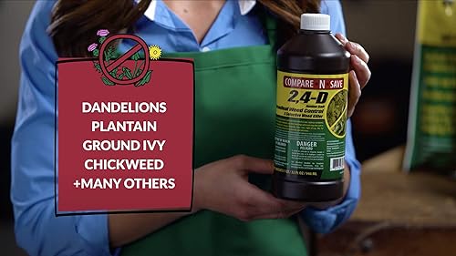 Miniatura 3 de Compare-N-Save 2-4-D Amine Broadleaf Eliminador de malas hierbas 32 onzas