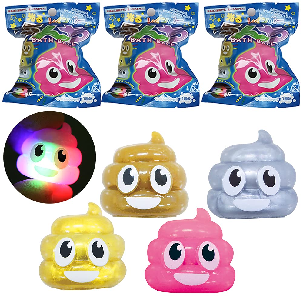 Amazon | サンタン シュワたま 光る うんち バスボール 3個セット
