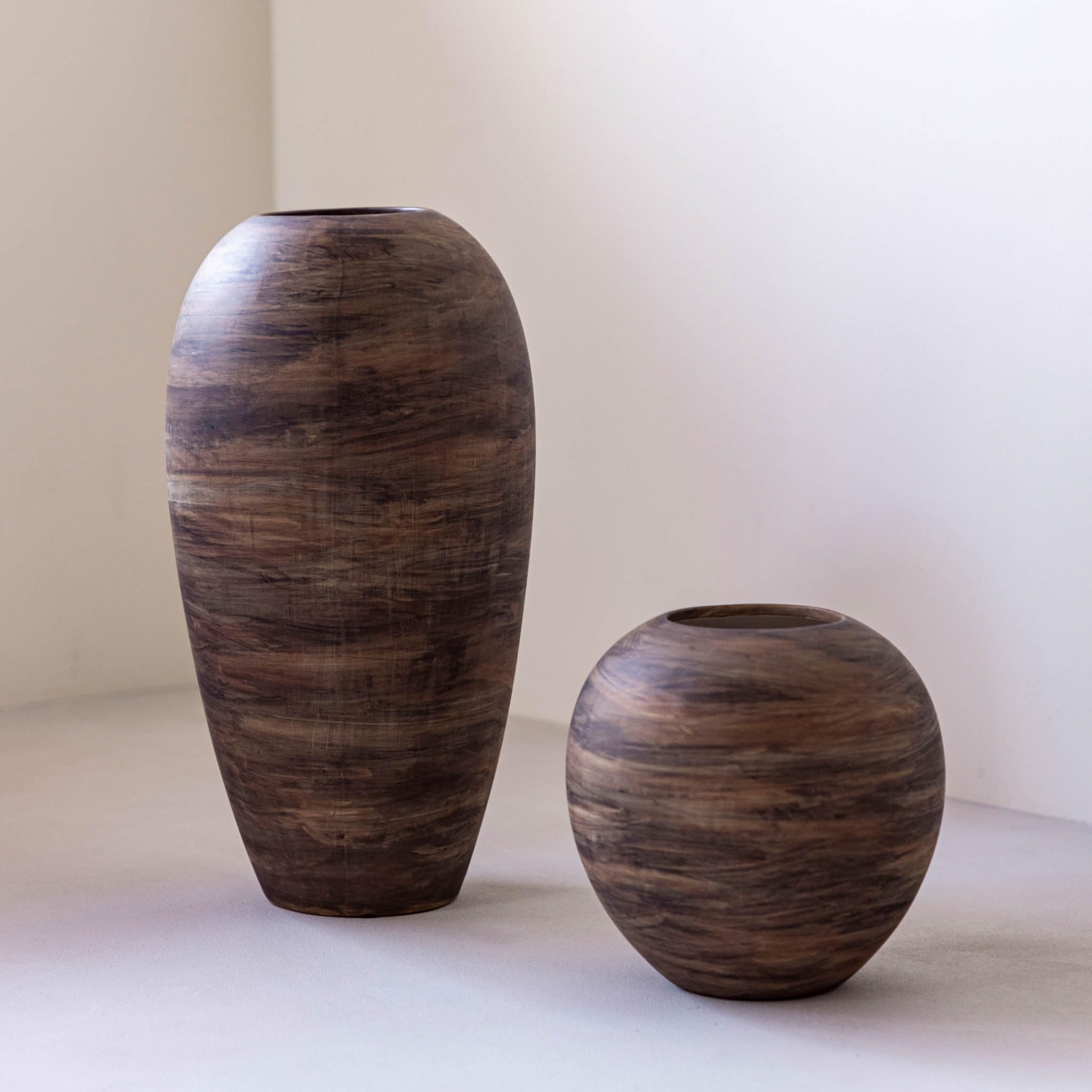 Amazon.co.jp: PATINA 陶器 フラワーベース オブジェ 高さ22cm Vase