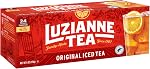 Luzianne Thé glacé, Sacs à thé à quartz de famille, 24-Count boîte