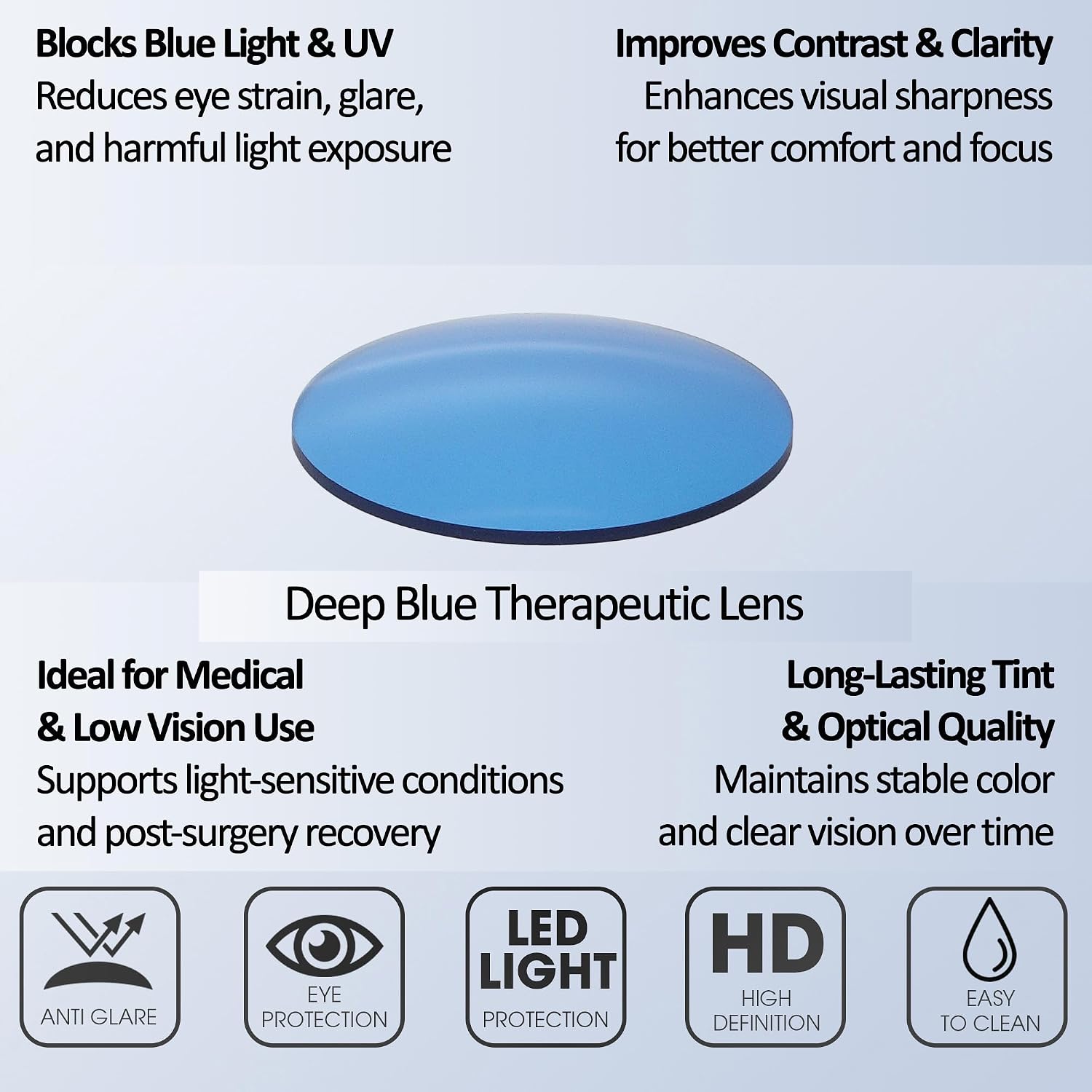 M Readers 105 Color Therapy Glasses – Unisex Reading Aid for Photophobia, Blue Light & Mood/Chakra Healing
