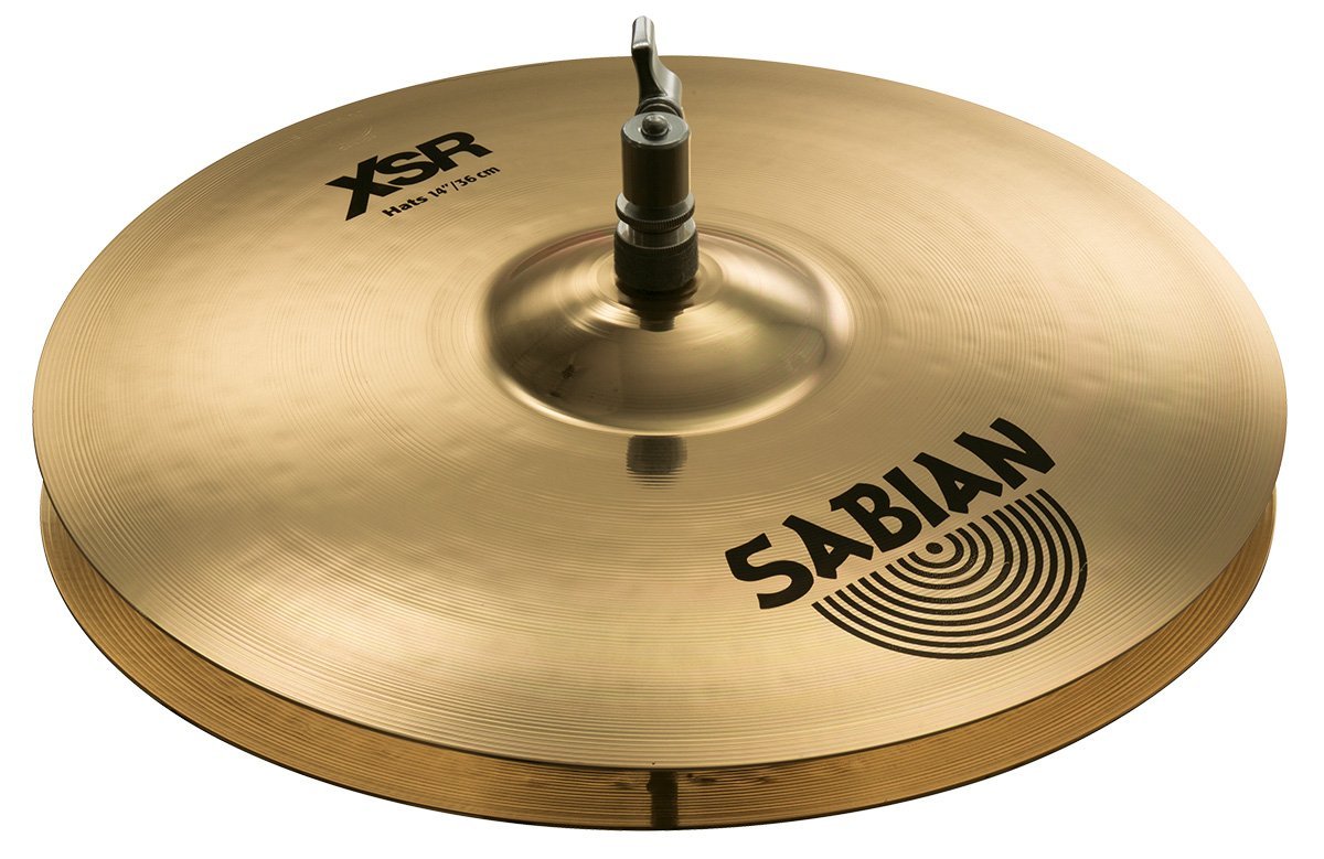 Amazon.com: Sabian XSR1402B 14'' XSR Hi-Hat Pair w/Cymbal