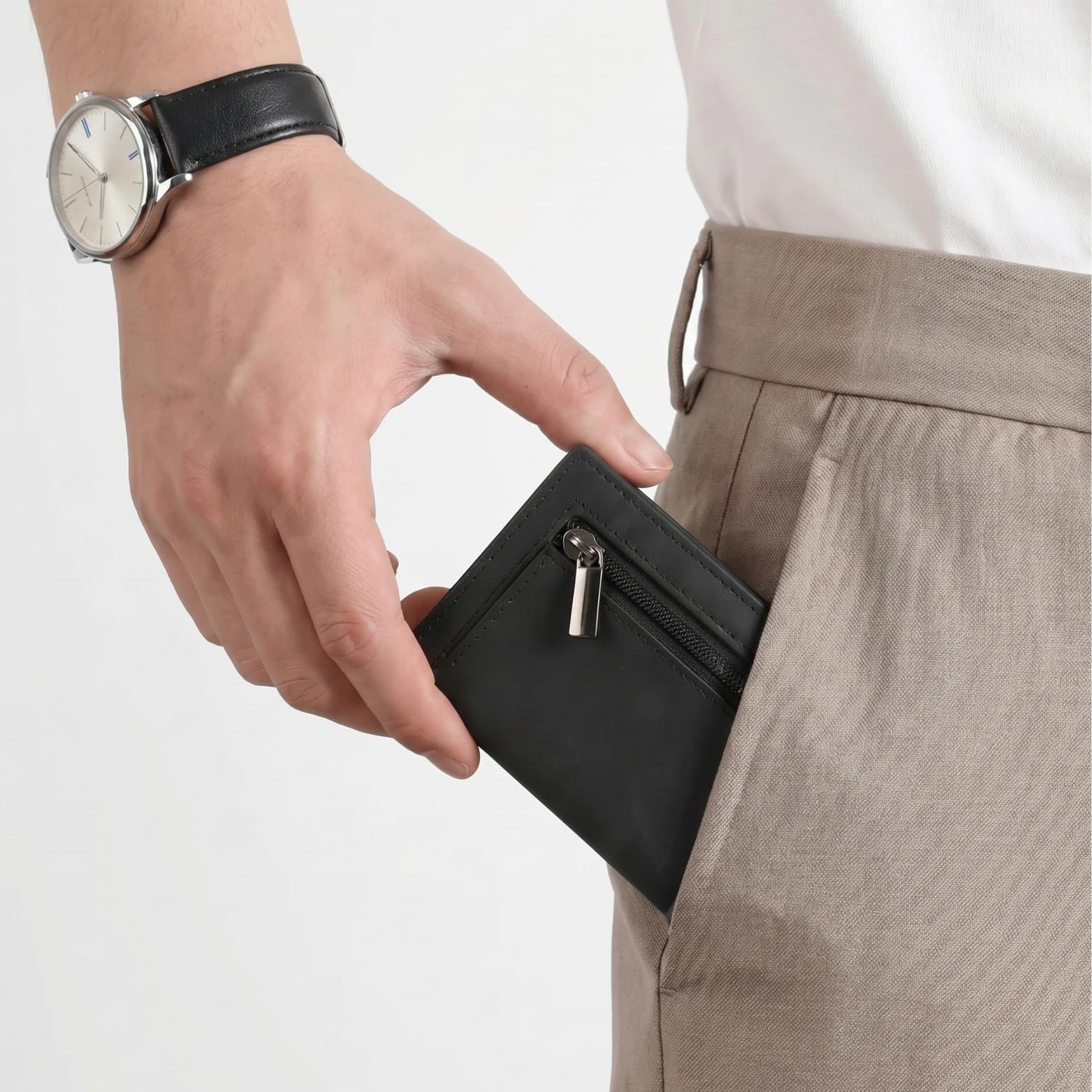 taller lorca cartera wallet 2.0, 2pcs cartera RFID compacta aluminio