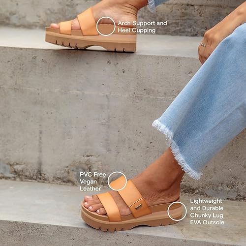 Miniatura 5 de REEF Sandalias Cushion Vista Higher Slide para mujer