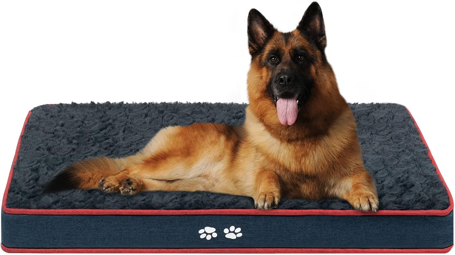 KROSER Waterproof Dog Bed Crate Mat Reversible, Sleeping Pet Crate Pad(Cool&Warm) for Dogs and Cats,Dog Bed Mattress with Removable…