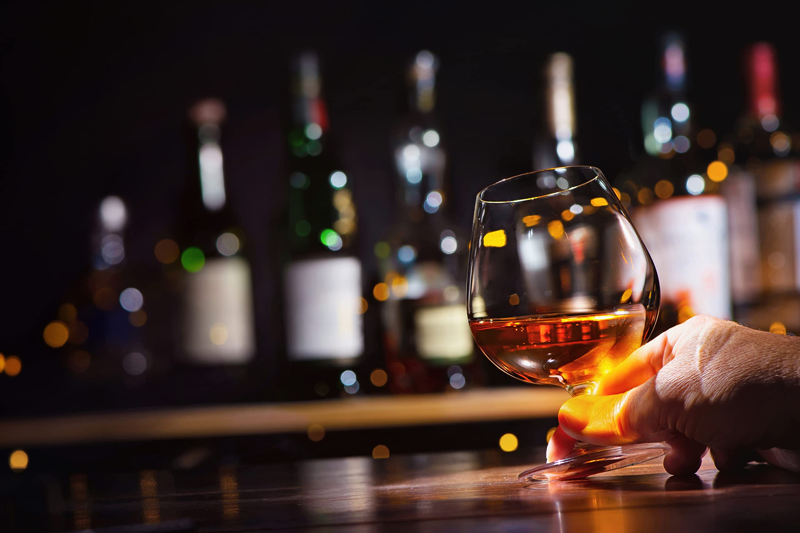 4er Set Cognacgläser Brandygläser | Cognac Brandy Schwenker Weinbrand Cocktail Glas | 350ml | Perfekt für Zuhause, Restaurants und Partys | Spülmaschinenfest