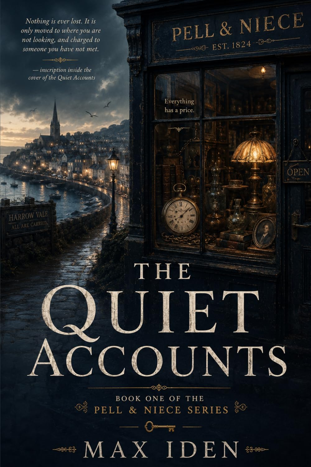 The Quiet Accounts: A Novel of Grief, Memory, and the Things We Carry. Book One of the Pell & Niece series