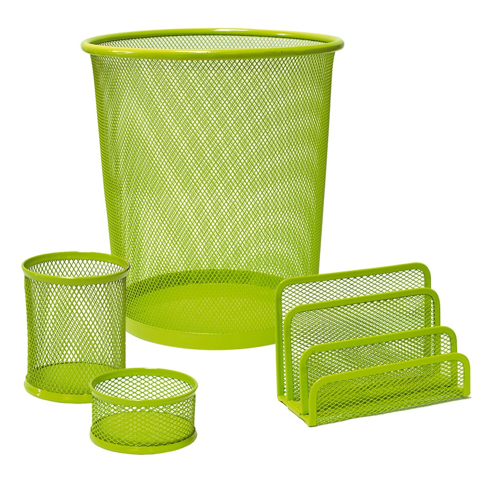 Plus Office cqy-3172-gn – Desktop Set, Green